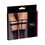 Set Jartiere Cottelli S M Negre