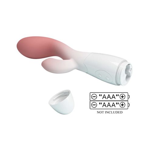 Vibrator Brigthy Pink White