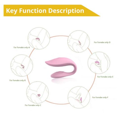 Vibrator C Type Erospace Sweet Play