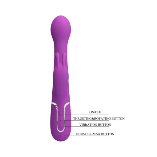 Vibrator Dejon Twinkled Tenderness Purple
