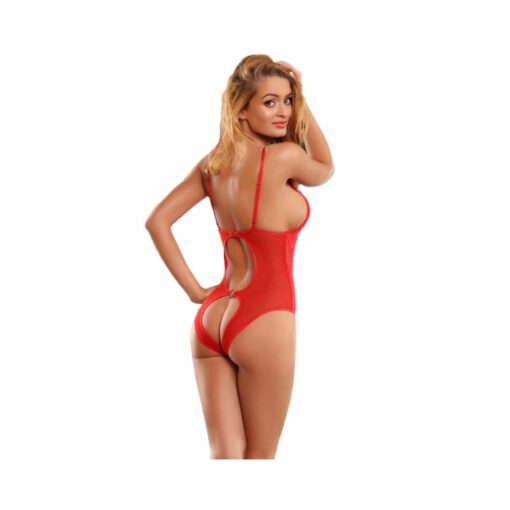 Body din Dantela Rosie - imagine 2