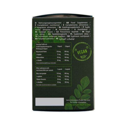 Capsule Moringa cu Maca