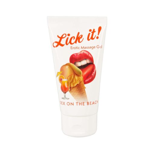 Lubrifiant Erotic Lick it! Wine-Strawberry 50 ml - imagine 4