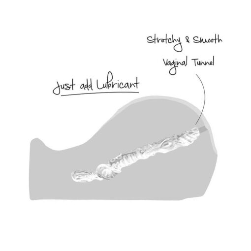 Masturbator Transparent cu Vagin - imagine 2