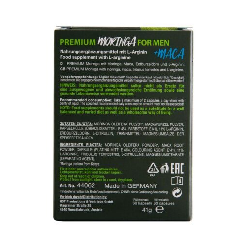 Capsule Moringa cu Maca