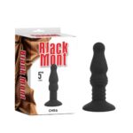 Butt plug Black Mont 5 inch