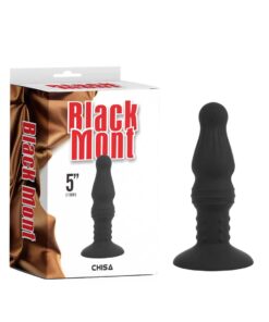 Butt plug Black Mont 5 inch