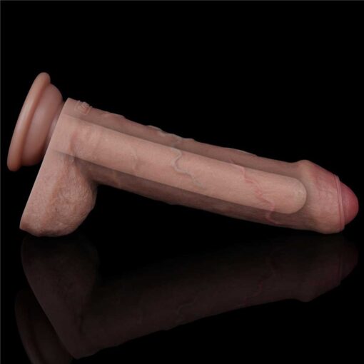 Dildo Silicon Dublu-Strat 8 inch lovetoy - imagine 3