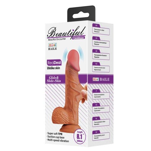 Dildo cu ventuza Beautiful Catoblepas 21cm