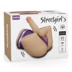 Masturbator Streetgirl's Dual Motor Cu Dildo de 19 Cm
