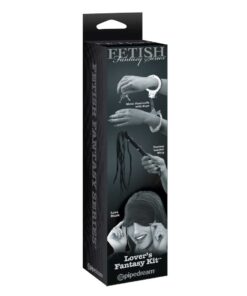 Set BDSM Lover's Fantasy Series cu catuse bici din piele si masca satinata