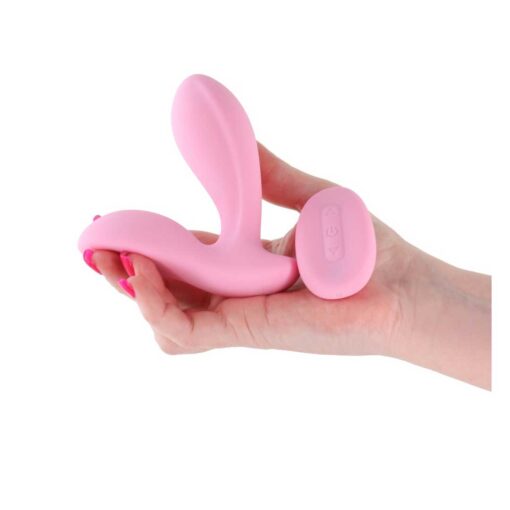 Vibrator Secrets Rain cu telecomanda - imagine 3