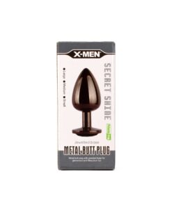 Butt plug metalic X-MEN Secret Shade M
