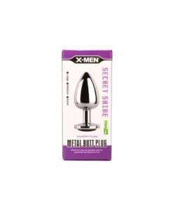 Butt plug metalic X-MEN Secret Shade S