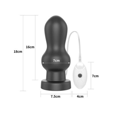 Buttplug King Sized Anal Rammer 18 cm dimensiuni