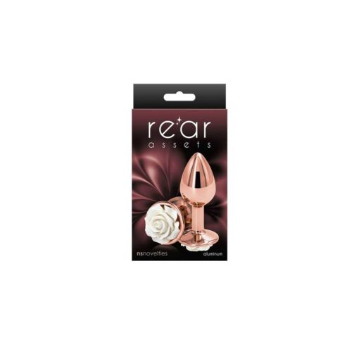 Buttplug Rear Assets Rose Alb S