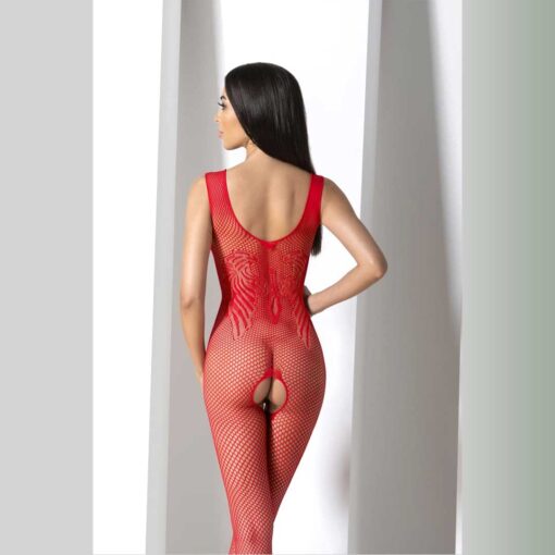 Catsuit Sexy Passion BS098 Rosu - imagine 3