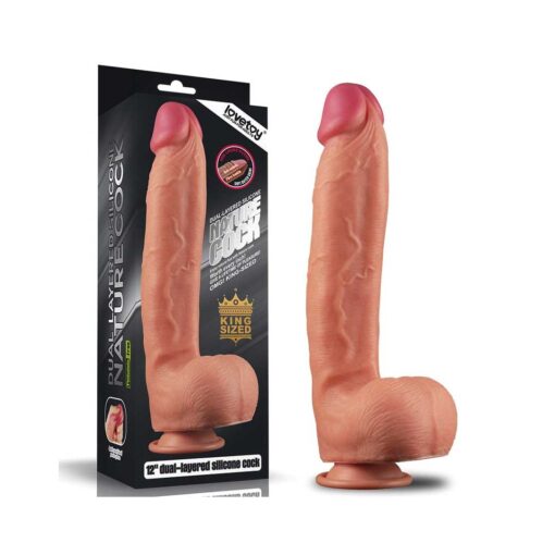 Dildo Densitate Dubla Nature Cock 30cm