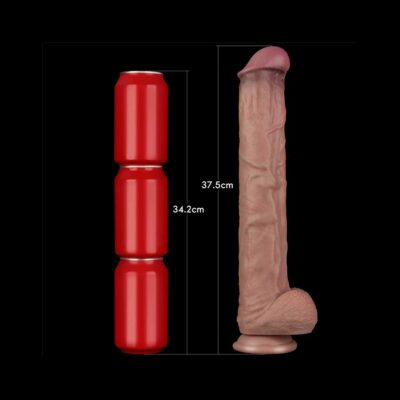 Dildo Densitate Dubla Nature Cock XXL 37 cm 1