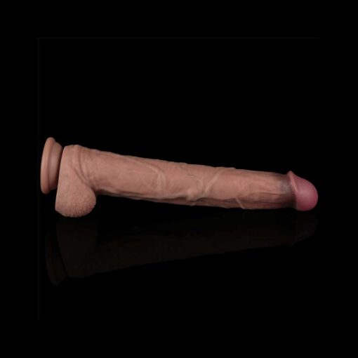 Dildo Densitate Dubla Nature Cock XXL 37 cm - imagine 2