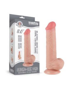 Dildo Densitate Dubla Sliding Skin 8inch
