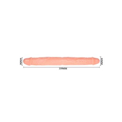 Dildo Dublu Pretty Love Double Dong dimensiuni