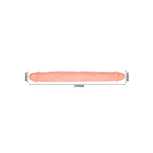 Dildo Dublu Pretty Love Double Dong dimensiuni