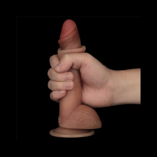 Dildo Sliding Skin Pro 7.5inch piele falsa