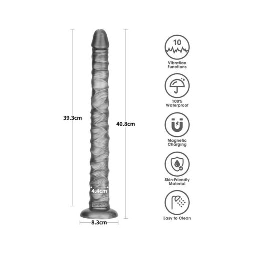 Dildo cu Vibratii King Sized 40cm - imagine 9