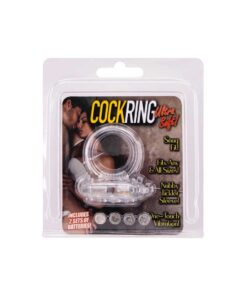 Inel Vibrator Transparent Seven Creations