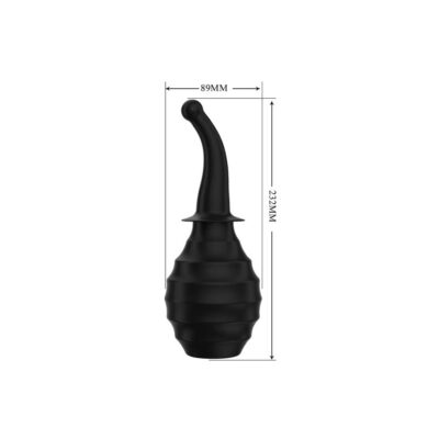 Irigator Anal Flexibil Mr Play BLKM6 dimensiuni