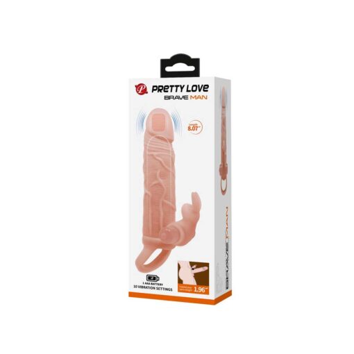 Manson Penis Pretty Love Brave Man cu Vibratii