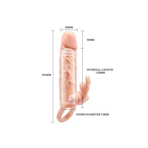 Manson Penis Pretty Love Brave Man cu Vibratii - imagine 5