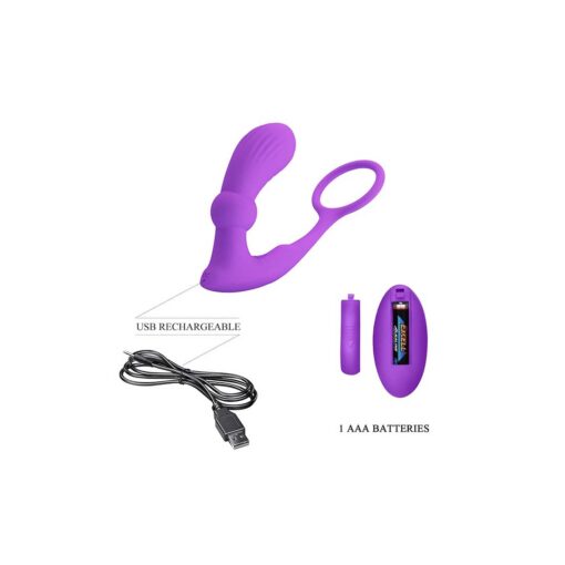 Masator Prostata cu Inel Penis Pretty Love Waren alimentare