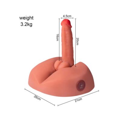 Masturbator Anal cu Dildo Mistress Honey 3