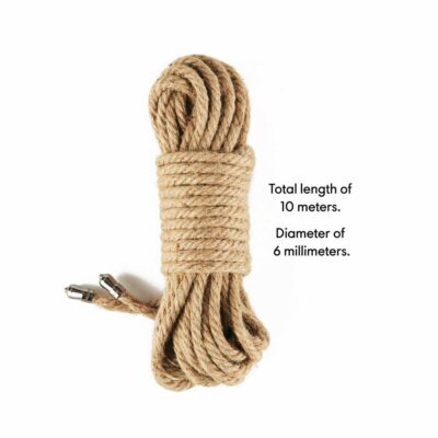 Sfoara Bondage Rebellion Reign Rustic Hemp lungime