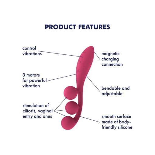 Stimulator Clioris Satisfyer Tri Ball 1 - imagine 4