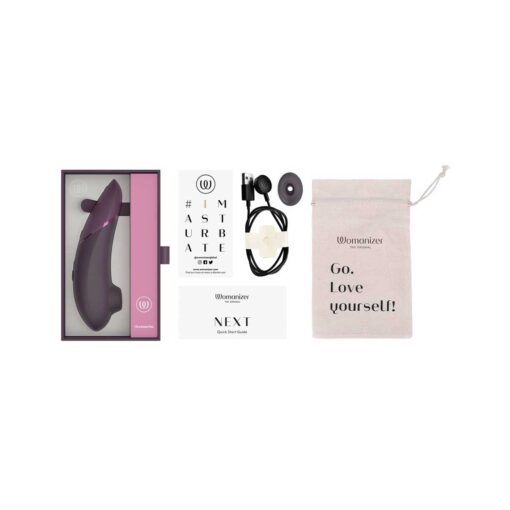 Stimulator Clitoris Womanizer NEXT continut cutie