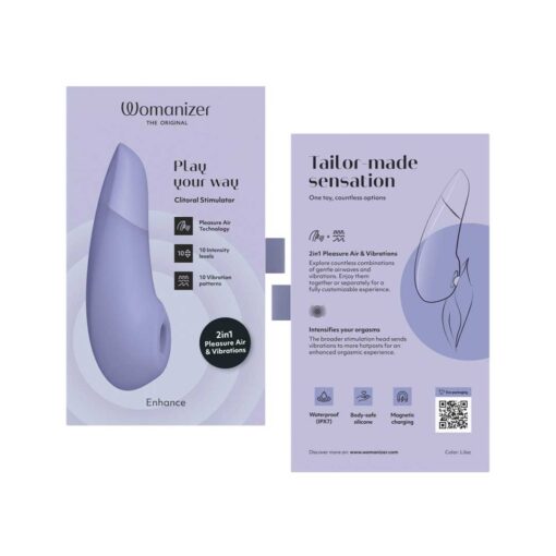 Stimulator clitoris Womanizer Enhance Lilac - imagine 7