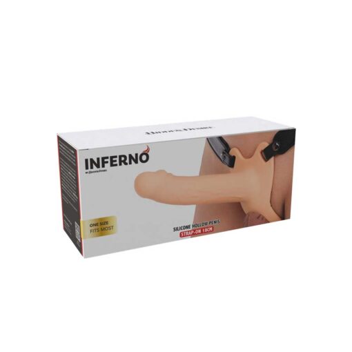 Strap-On Barbati Inferno 18cm - imagine 5