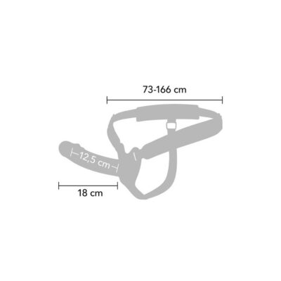 Strap-On Barbati Inferno 18cm