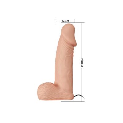 Strap On Vibrator Ultra Passionate Harness dimensiuni