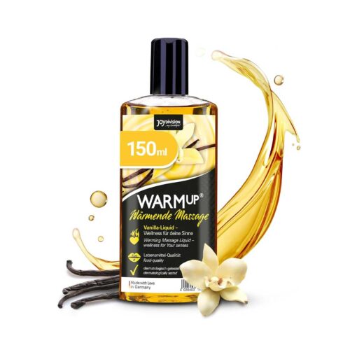 Ulei de masaj WARMup Vanilla 150ml - imagine 2