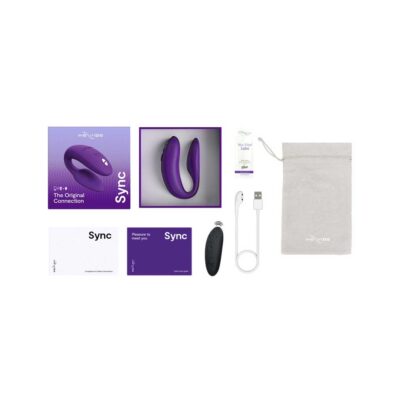 Vibrator Cupluri We Vibe Sync2 continut cutie
