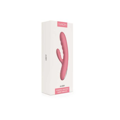Vibrator Punct G Svakom Avery Strawberry Pink