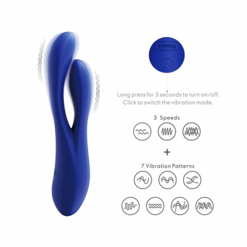 Vibrator Rabbit L'Allure Pulse instructiuni