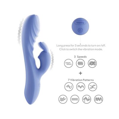 Vibrator Rabbit L'Allure Swirl utilizare