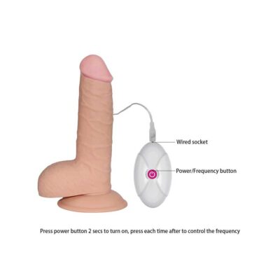 Vibrator The Ultra Soft Dude 7.5inch instructiuni