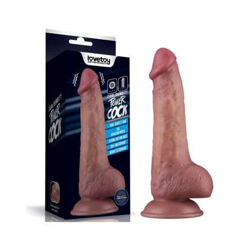 Vibrator cu Densitate Dubla Power Cock