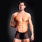 Boxeri Micro-Mesh Negri L-XL